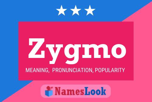 Zygmo Namensposter